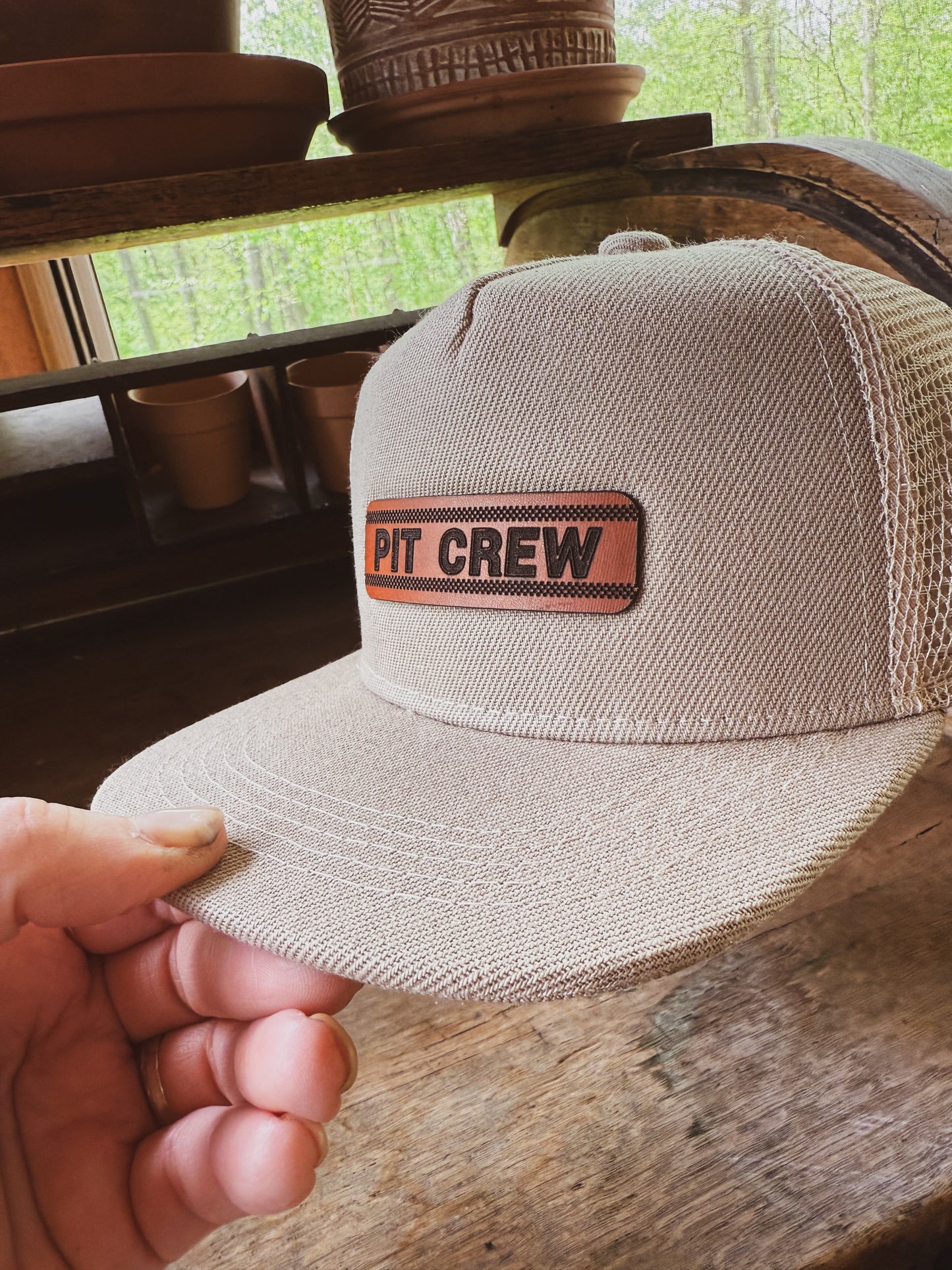 Baby Pit Crew Hat