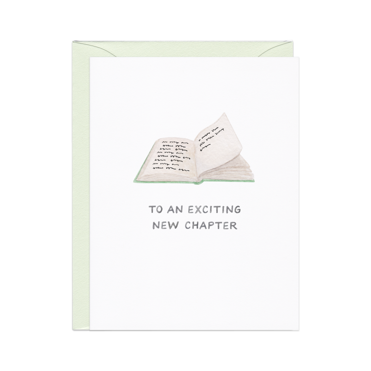 New Chapter Greeting Card — Blank Inside