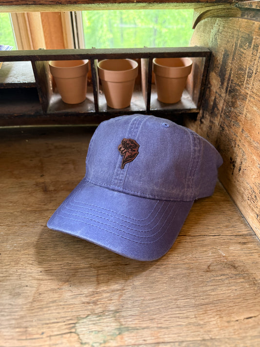 Purple Peony Hat
