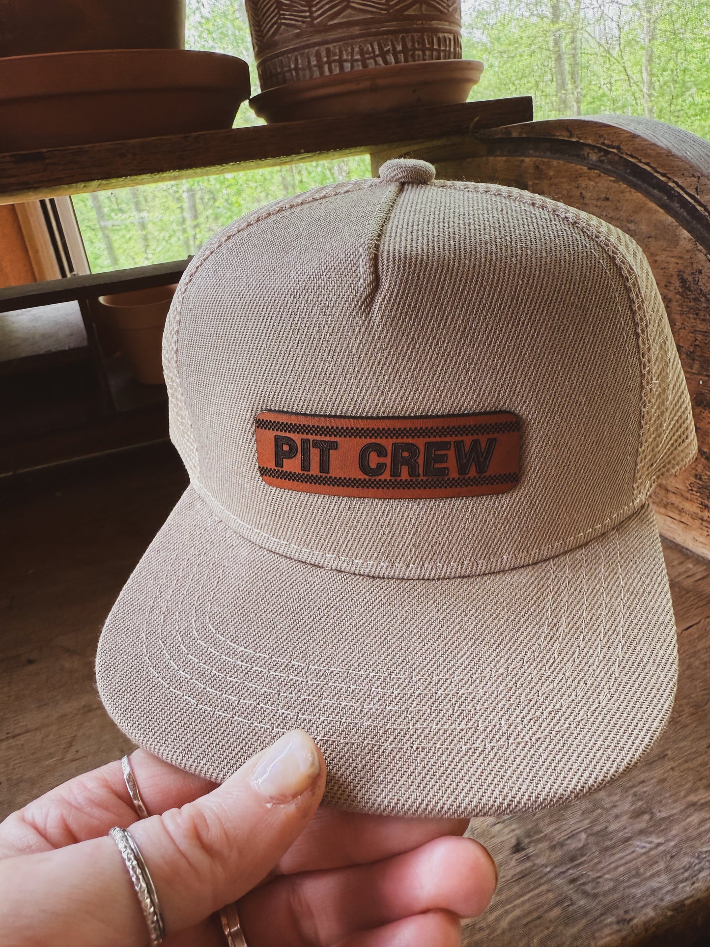Baby Pit Crew Hat