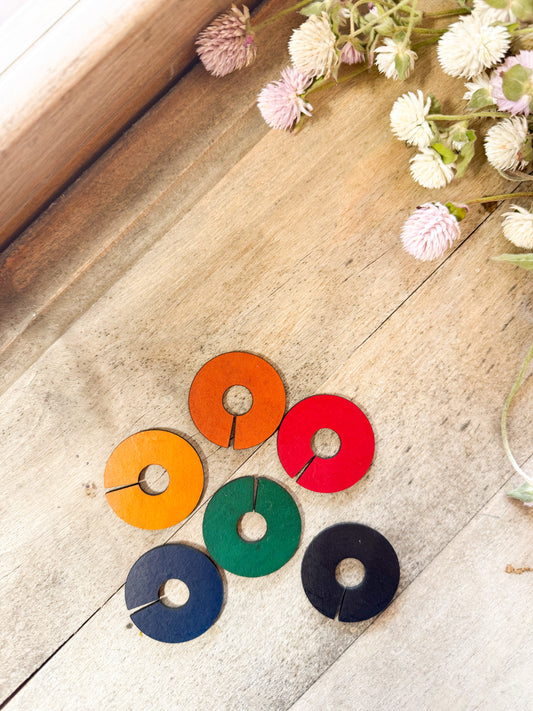 Wine Charms for Stemmed Glassware - Set of 6