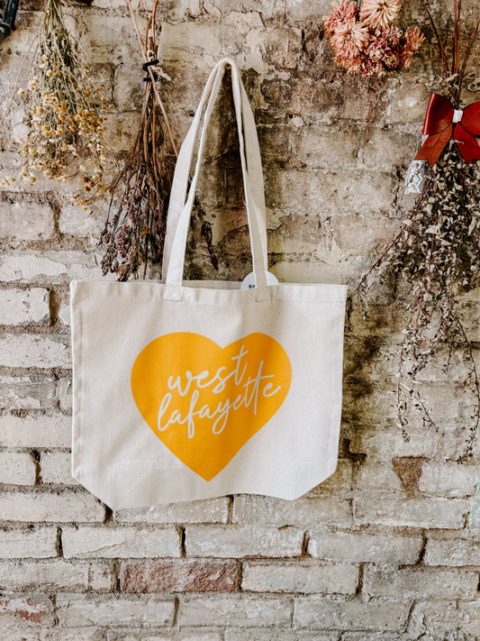 Love West Lafayette Tote