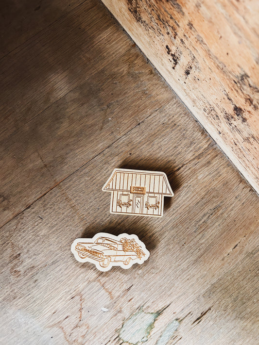 Custom Wooden Magnet