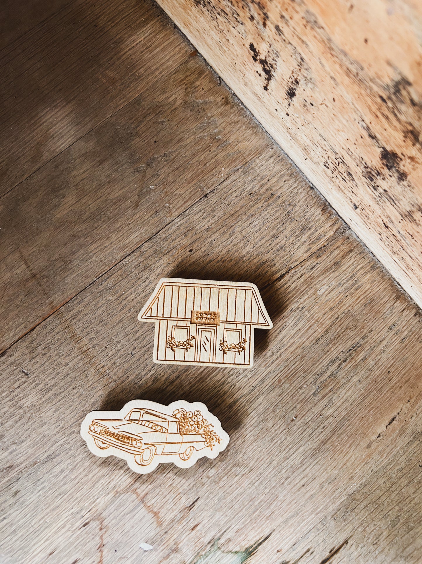 Custom Wooden Magnet
