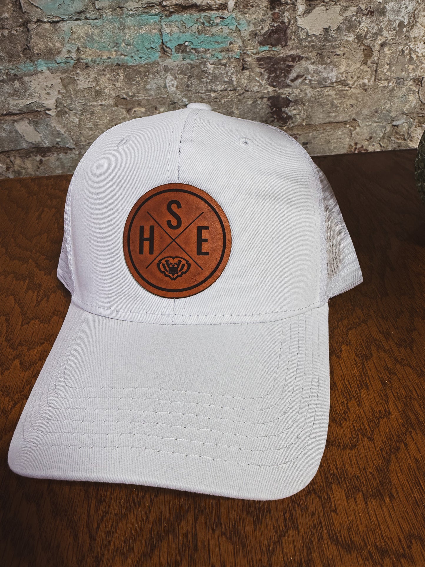 HSE Circle X Patch on White