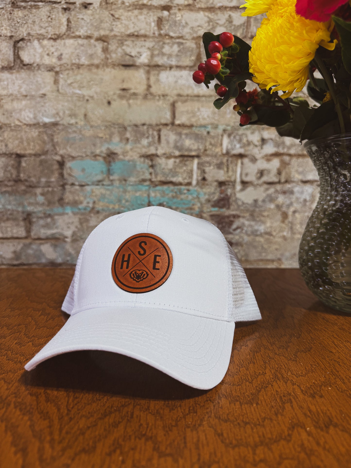 HSE Circle X Patch on White