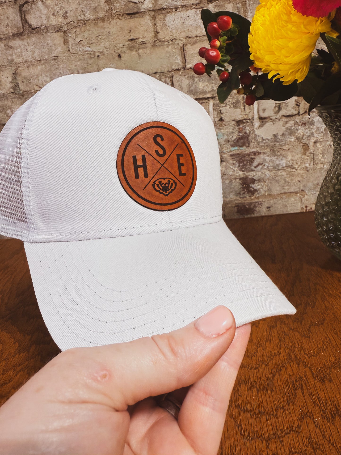 HSE Circle X Patch on White