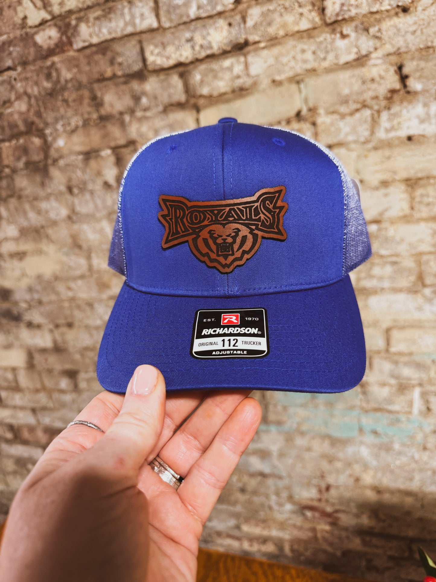HSE Royals Hat on Richardson 112 printed mesh