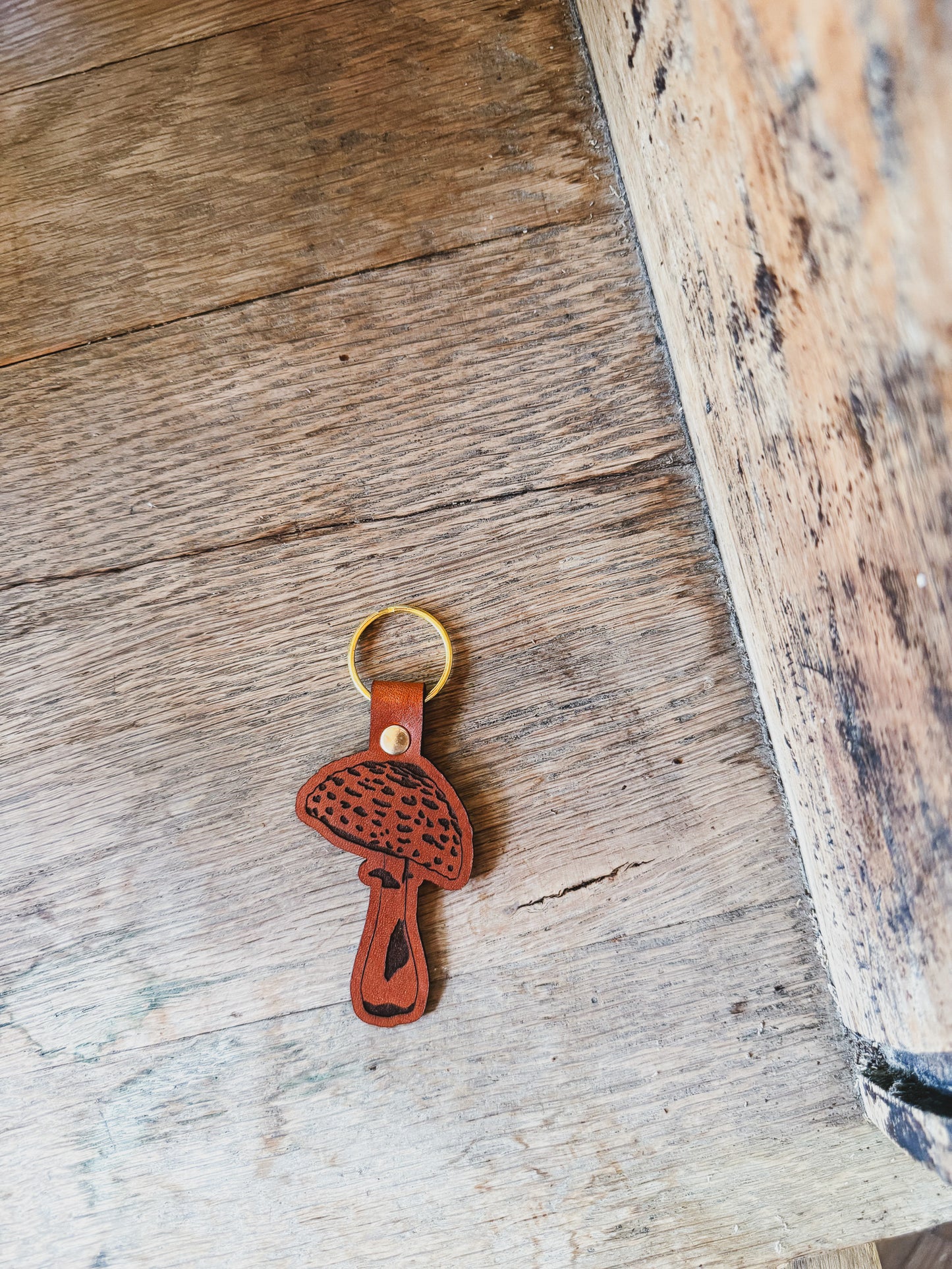 Mushroom Keychain