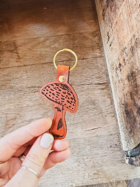 Mushroom Keychain