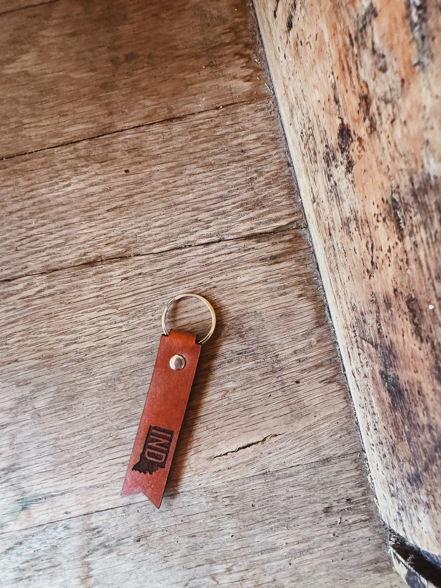 IND Ribbon Keychain