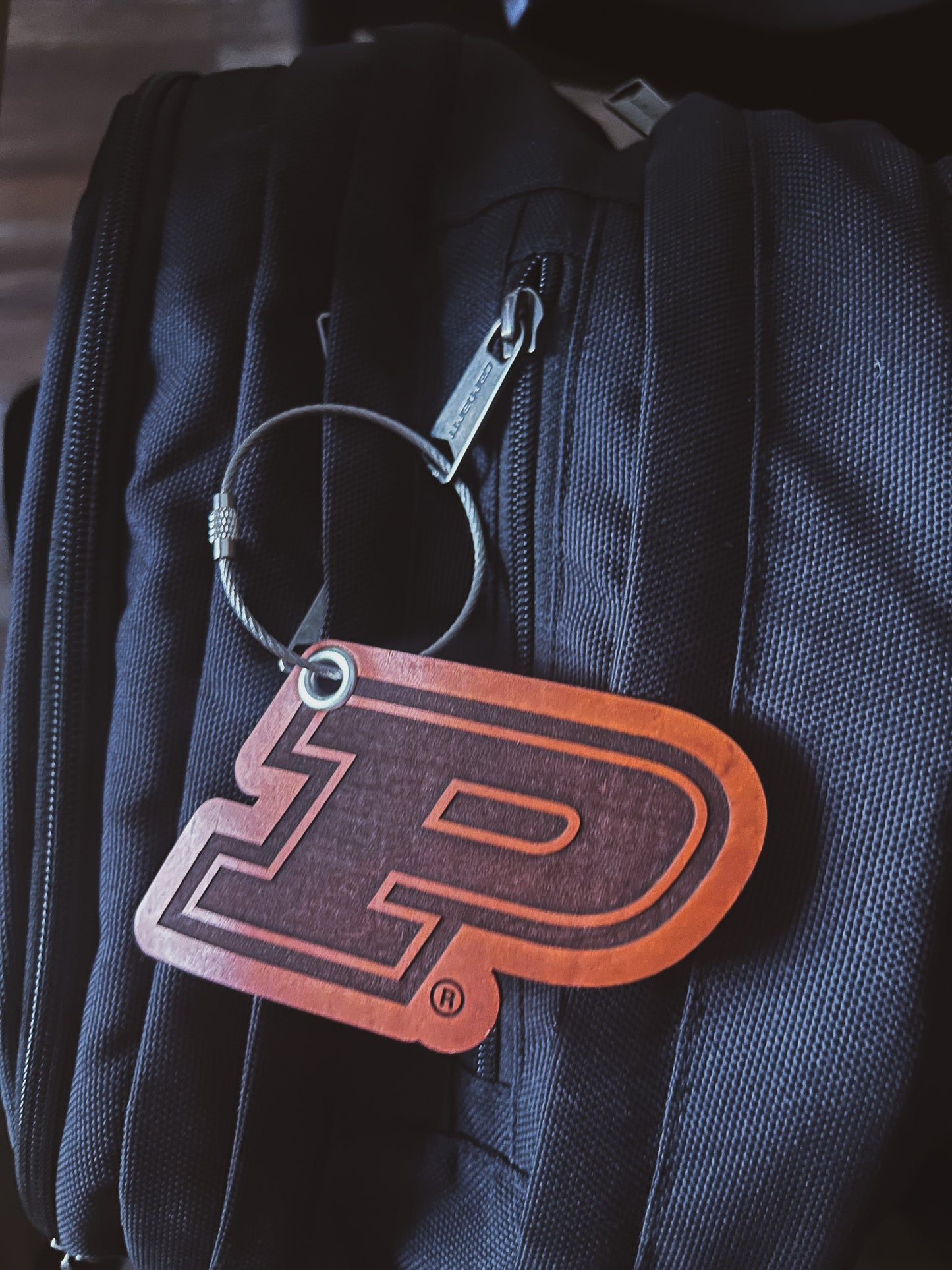 Purdue Motion P - Extra Large Keychain