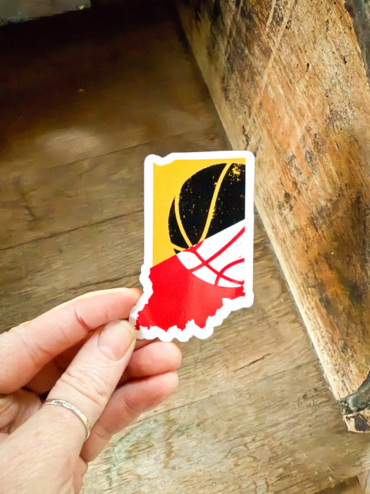 Indiana House Divided Sticker