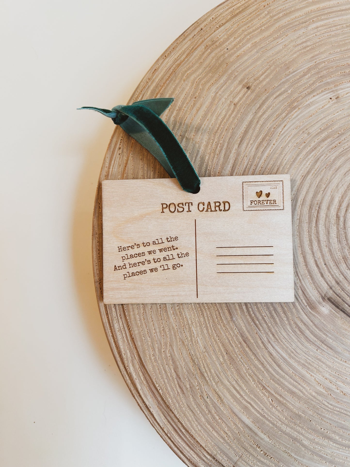Postcard Ornament