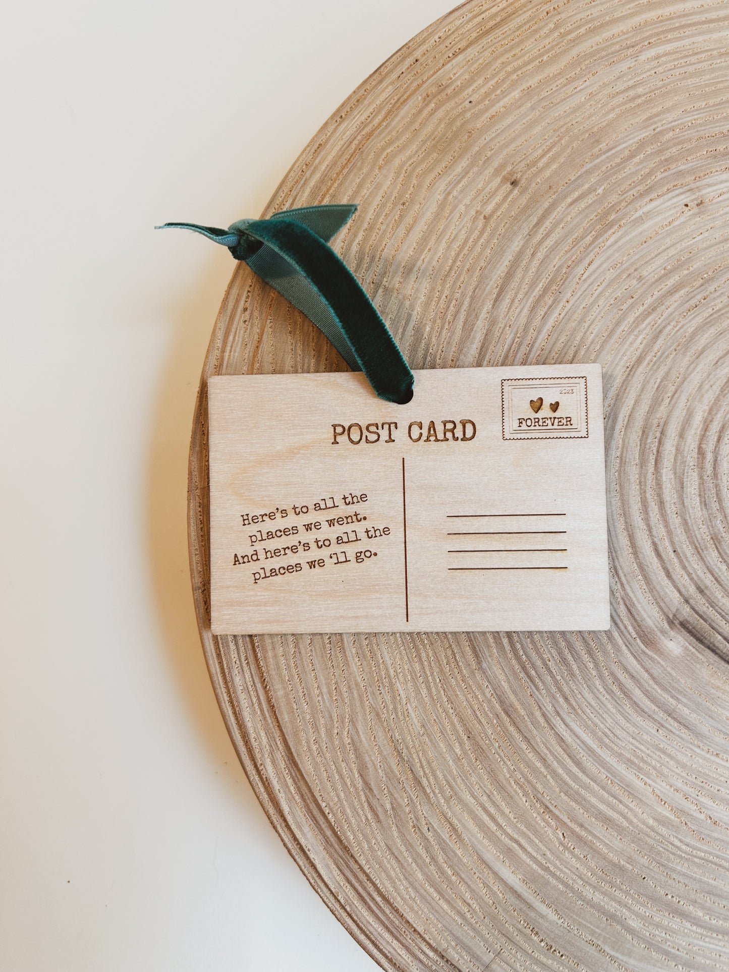 Postcard Ornament