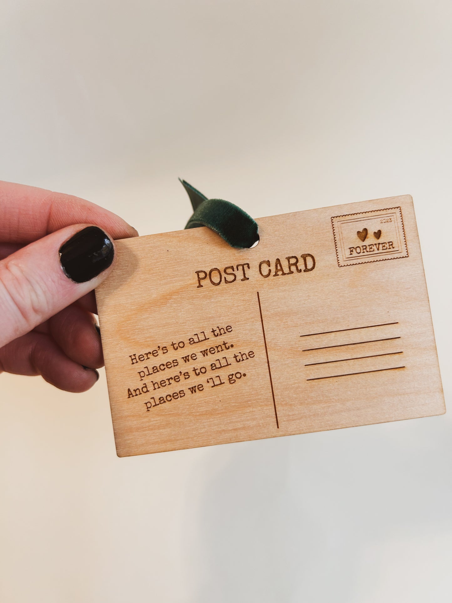 Postcard Ornament