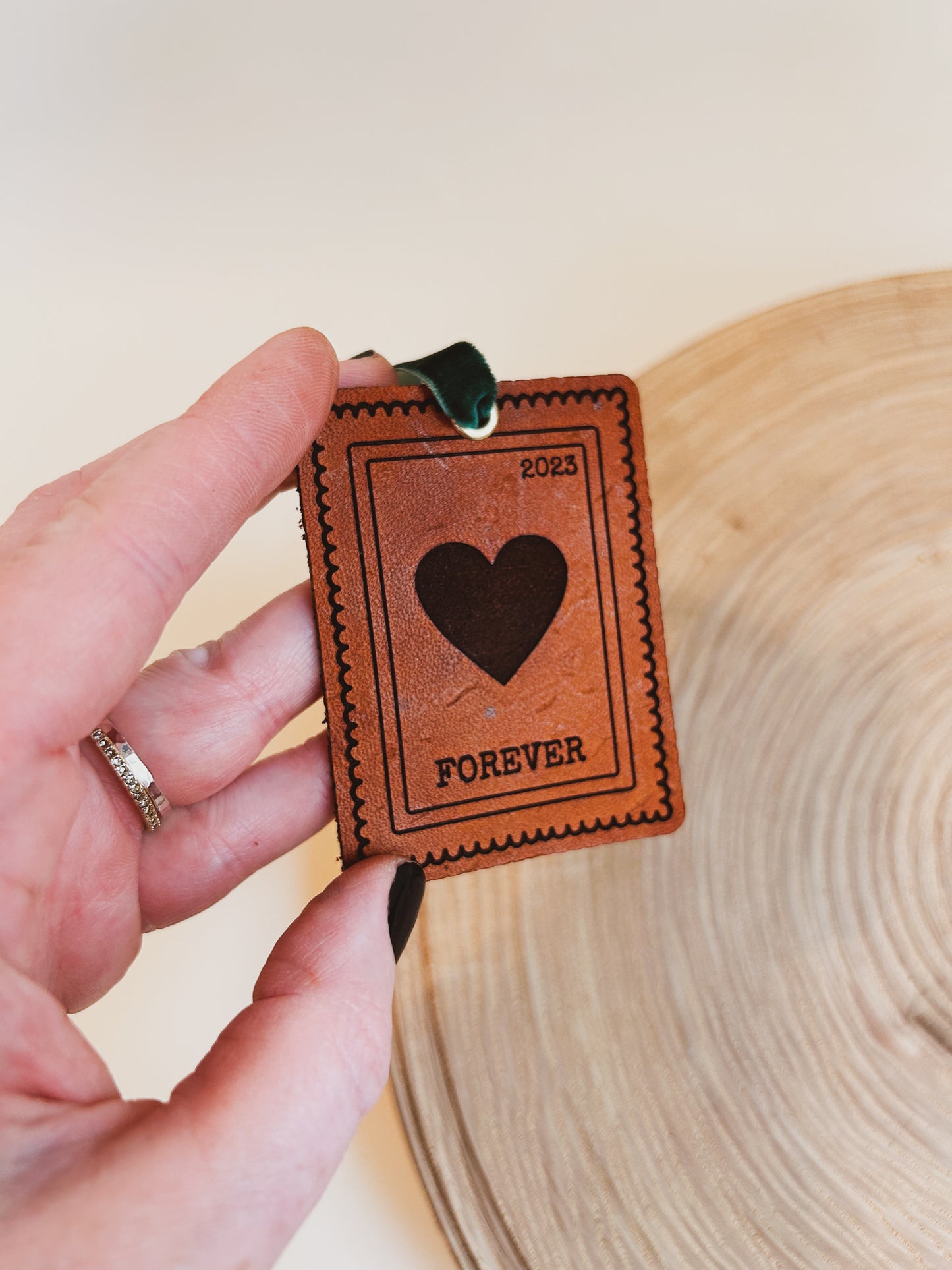 Heart Stamp Ornament