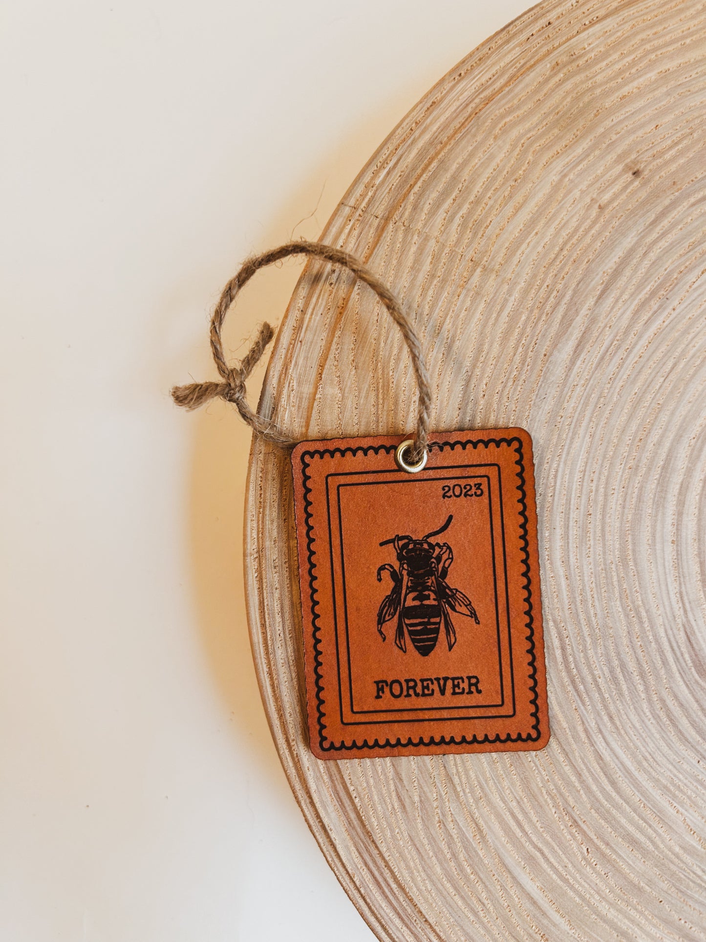 Bee Stamp Ornament