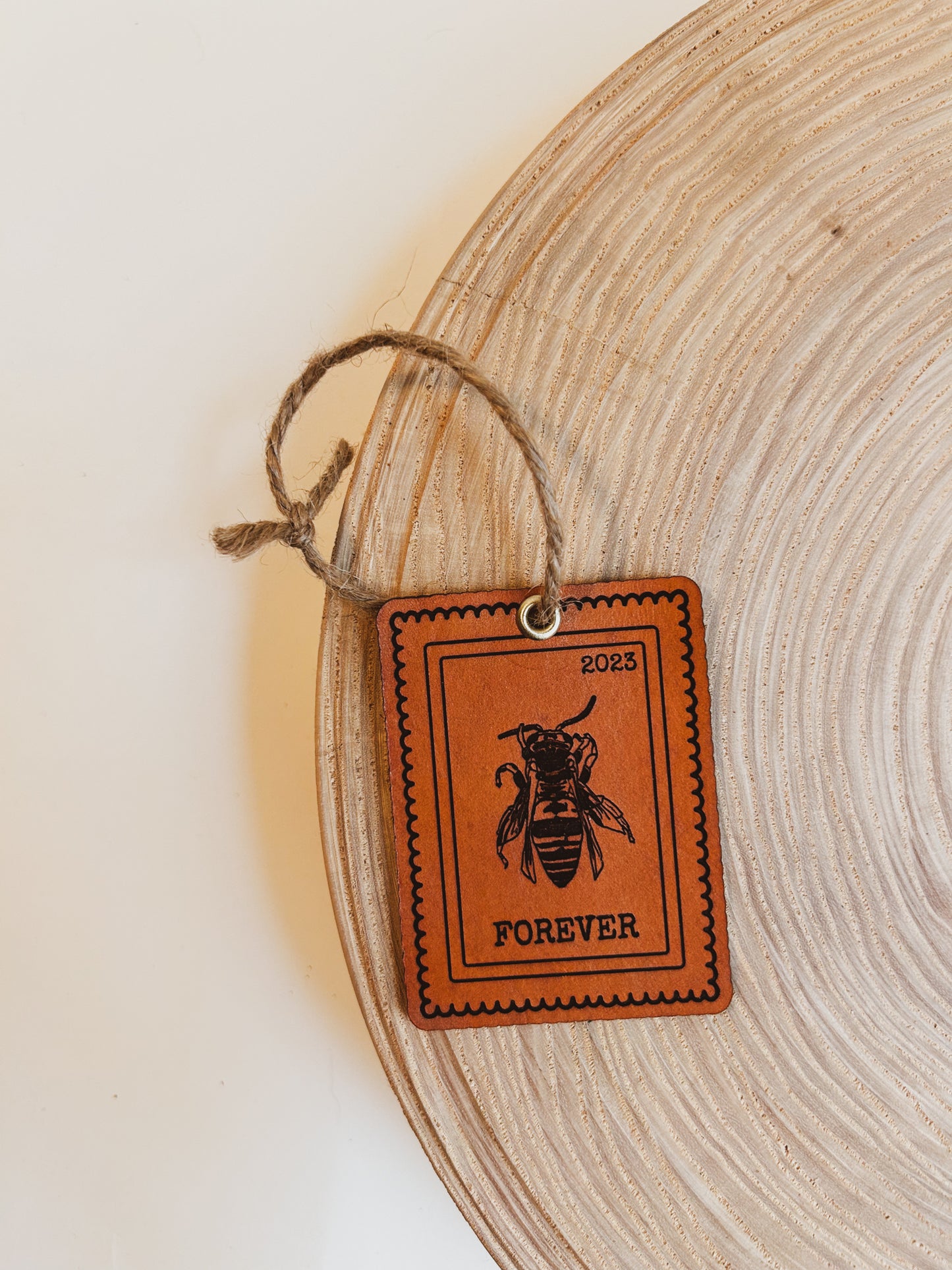 Bee Stamp Ornament