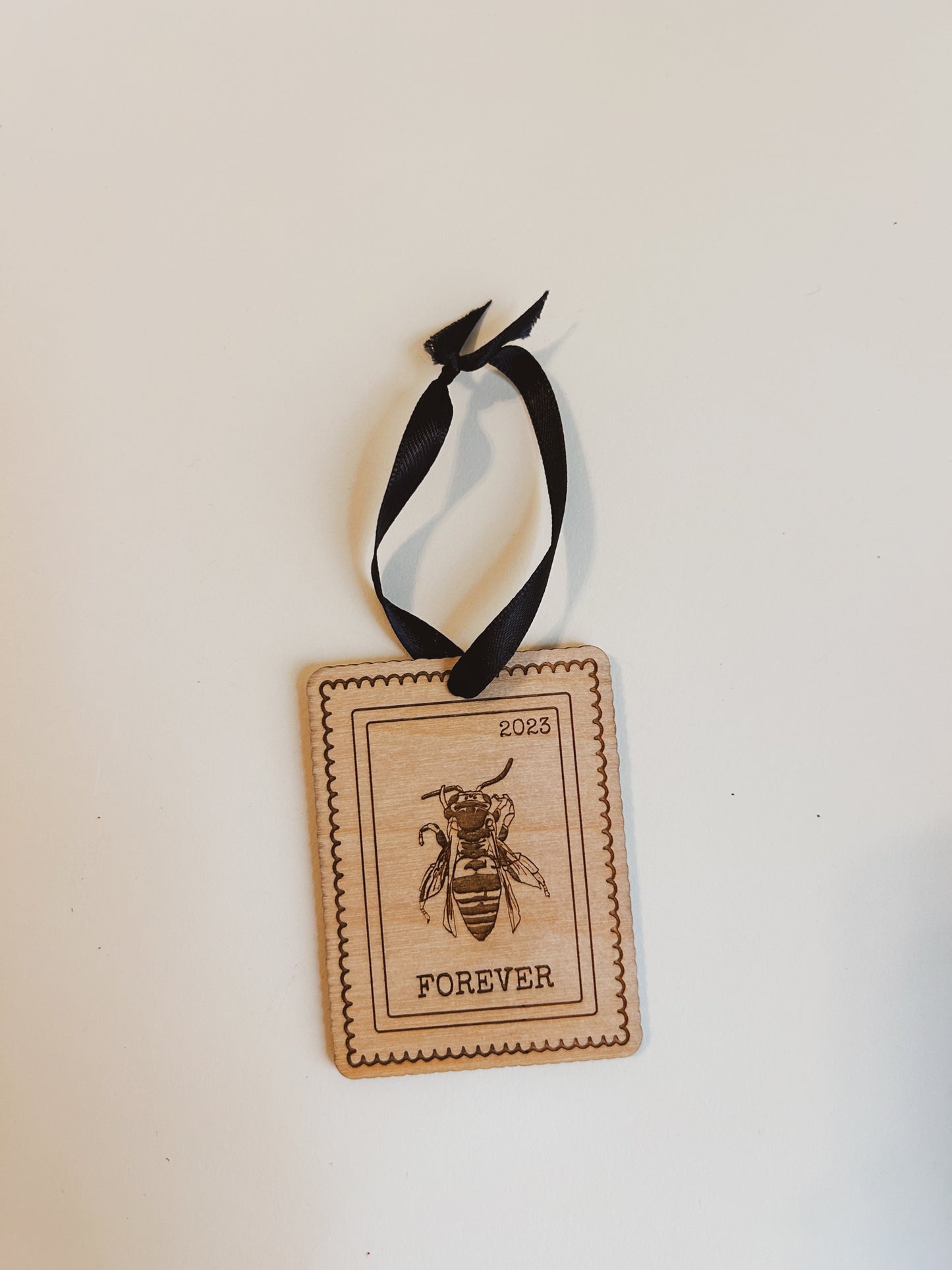 Bee Stamp Ornament