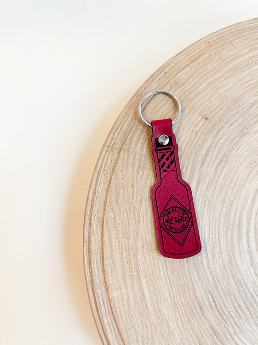 Hot Sauce Keychain