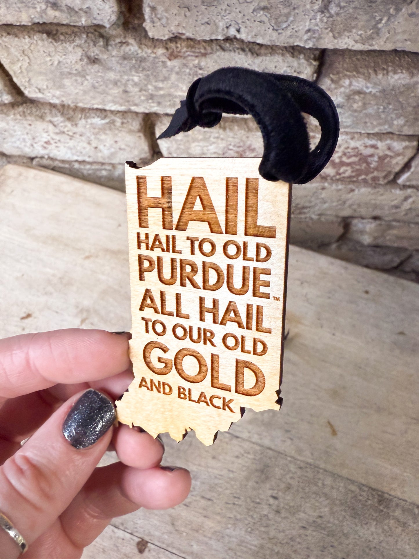 Hail Purdue Indiana Ornament
