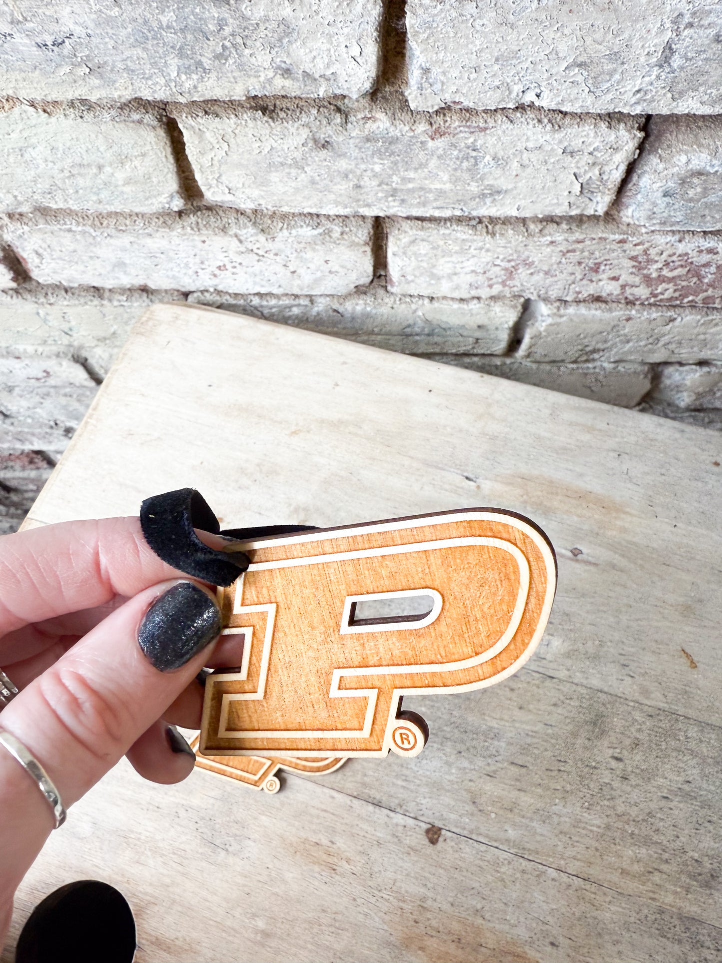 Purdue P Ornament