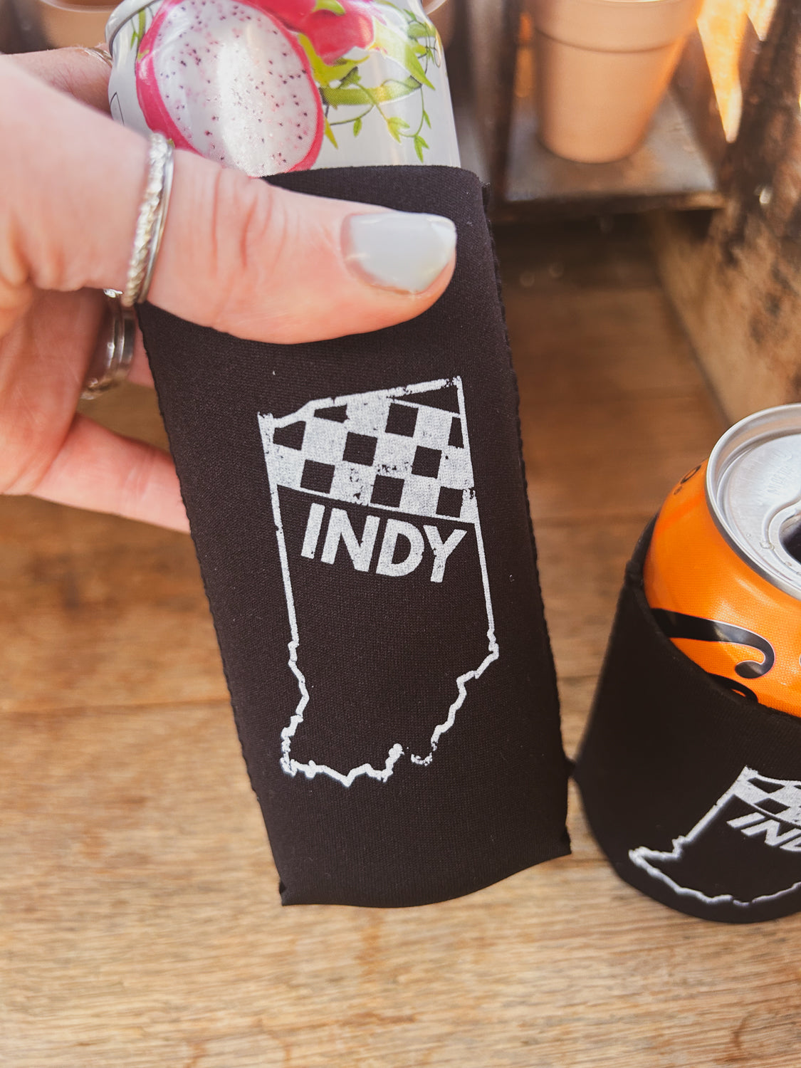 Neoprene Indy Race Koozies