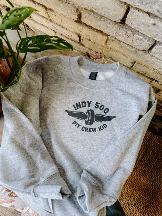 Pit Crew Kid Youth Sweatshirt
