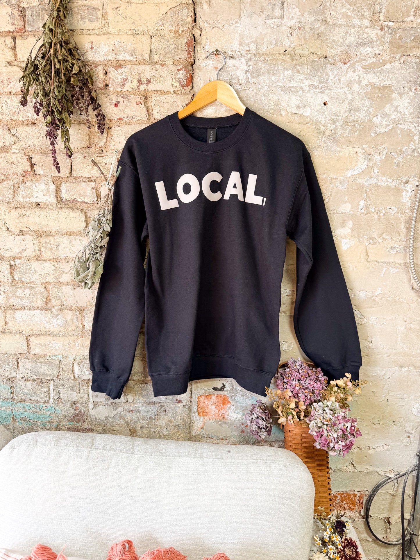 Indiana Local Puff Ink Sweatshirt