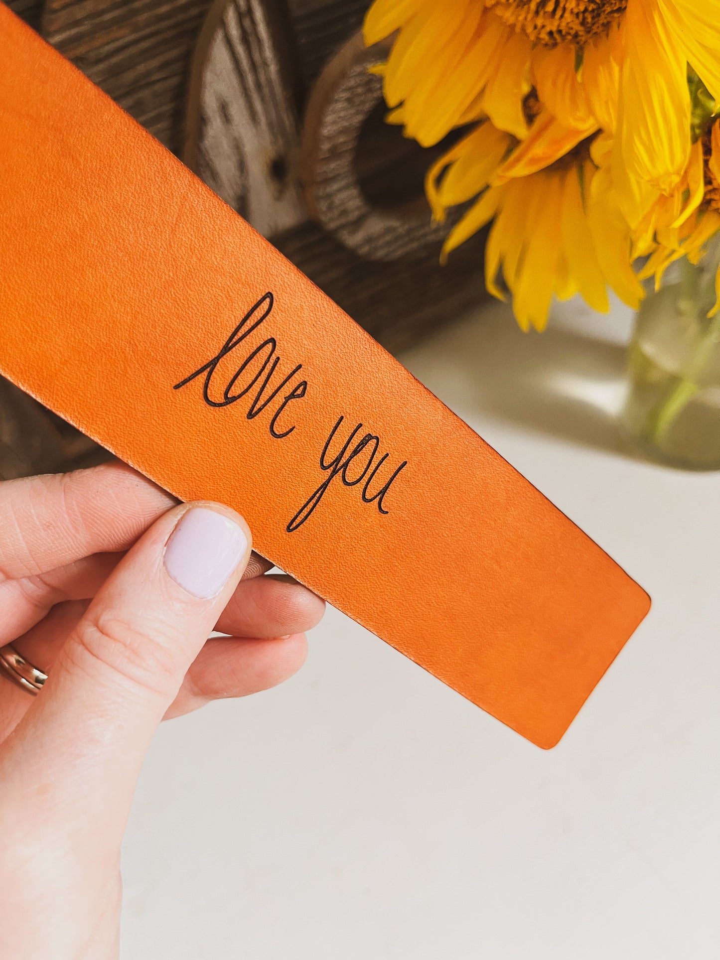 Grandparent Bookmark with Actual Handwriting