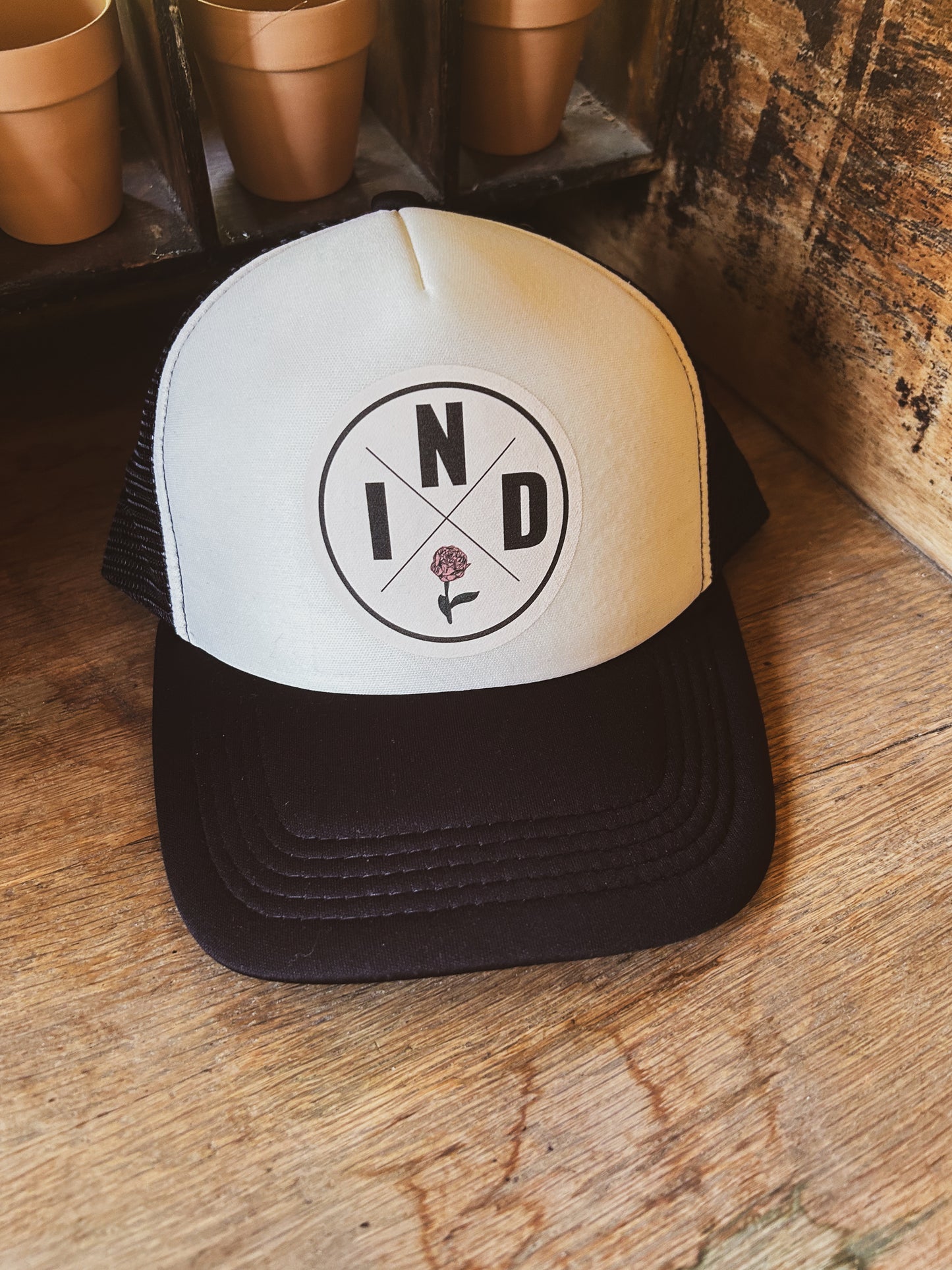 IND x Peony - Foam Trucker Hat