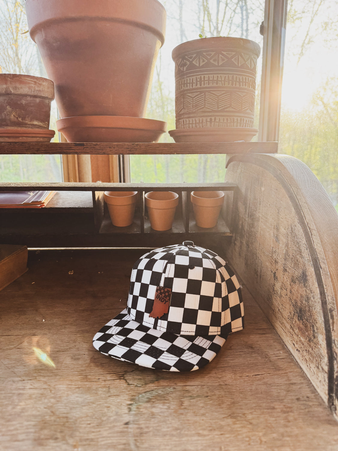 Indy Racing Flat Bill Trucker - Baby
