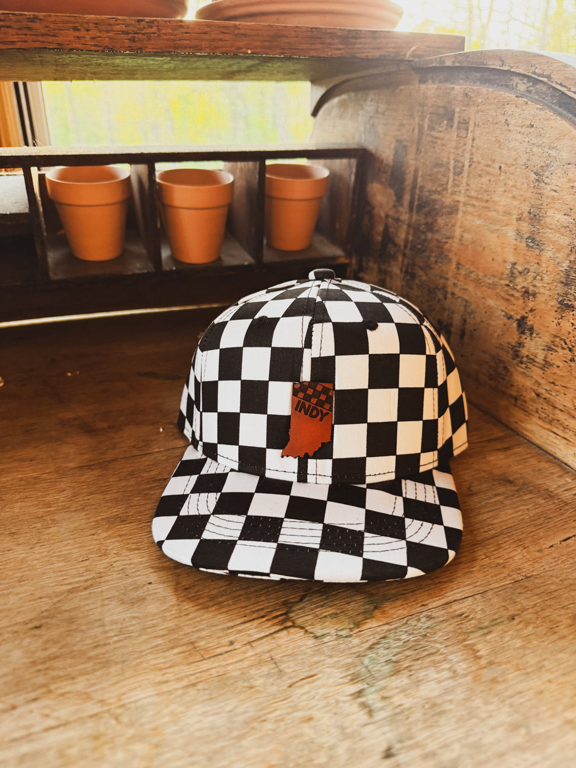 Indy Racing Flat Bill Trucker - Baby