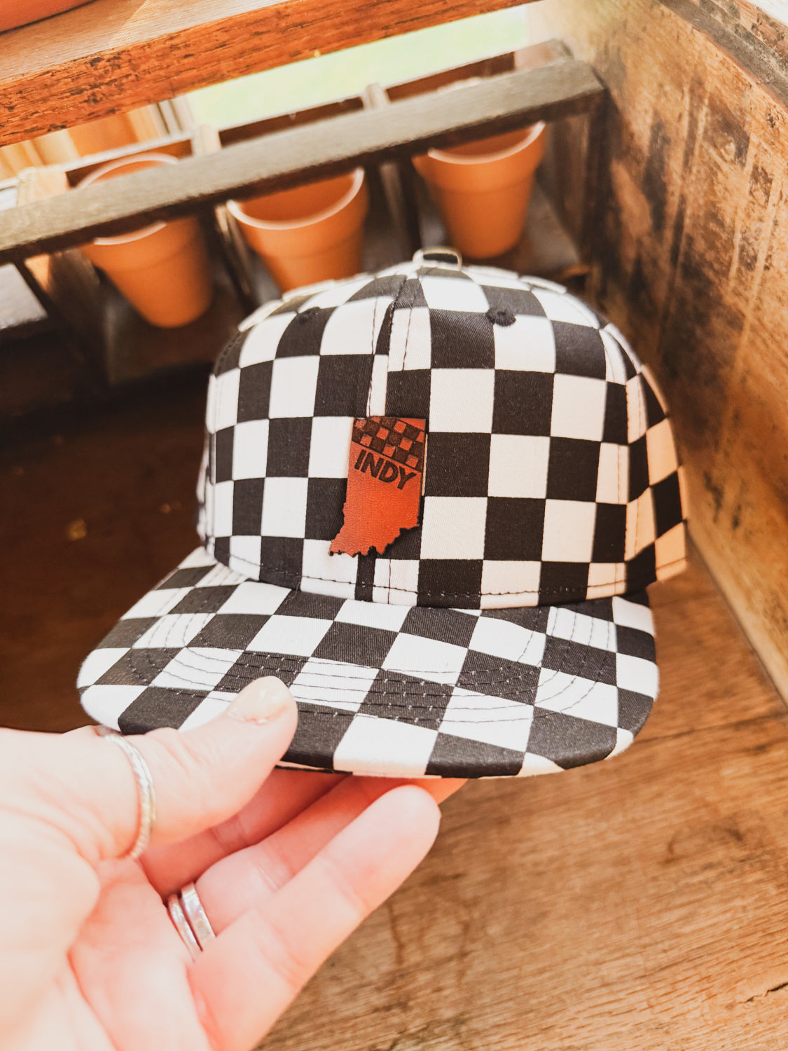 Indy Racing Flat Bill Trucker - Baby