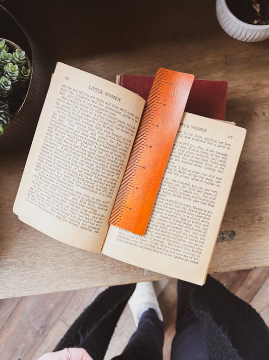 Vintage Ruler Bookmark