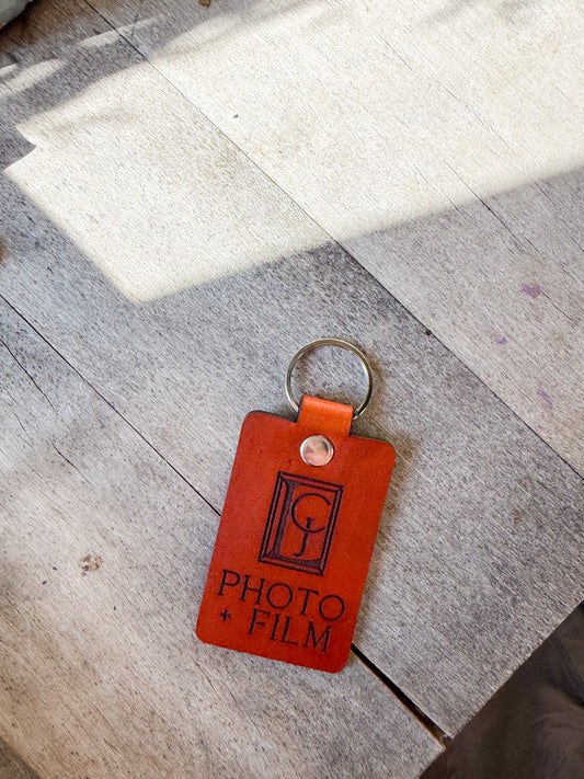 LCJ Photo + Film Logo Keychain