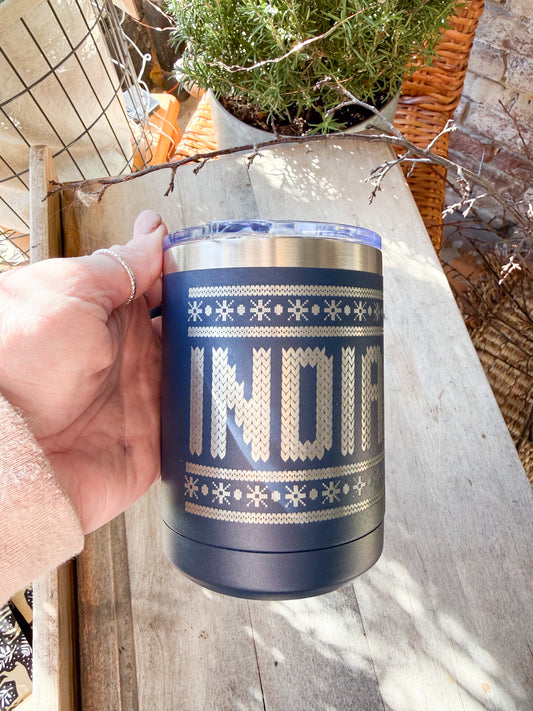 Indiana Christmas Mug