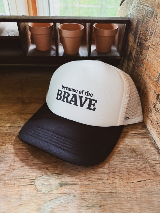 Brave Hat - Screen Printed