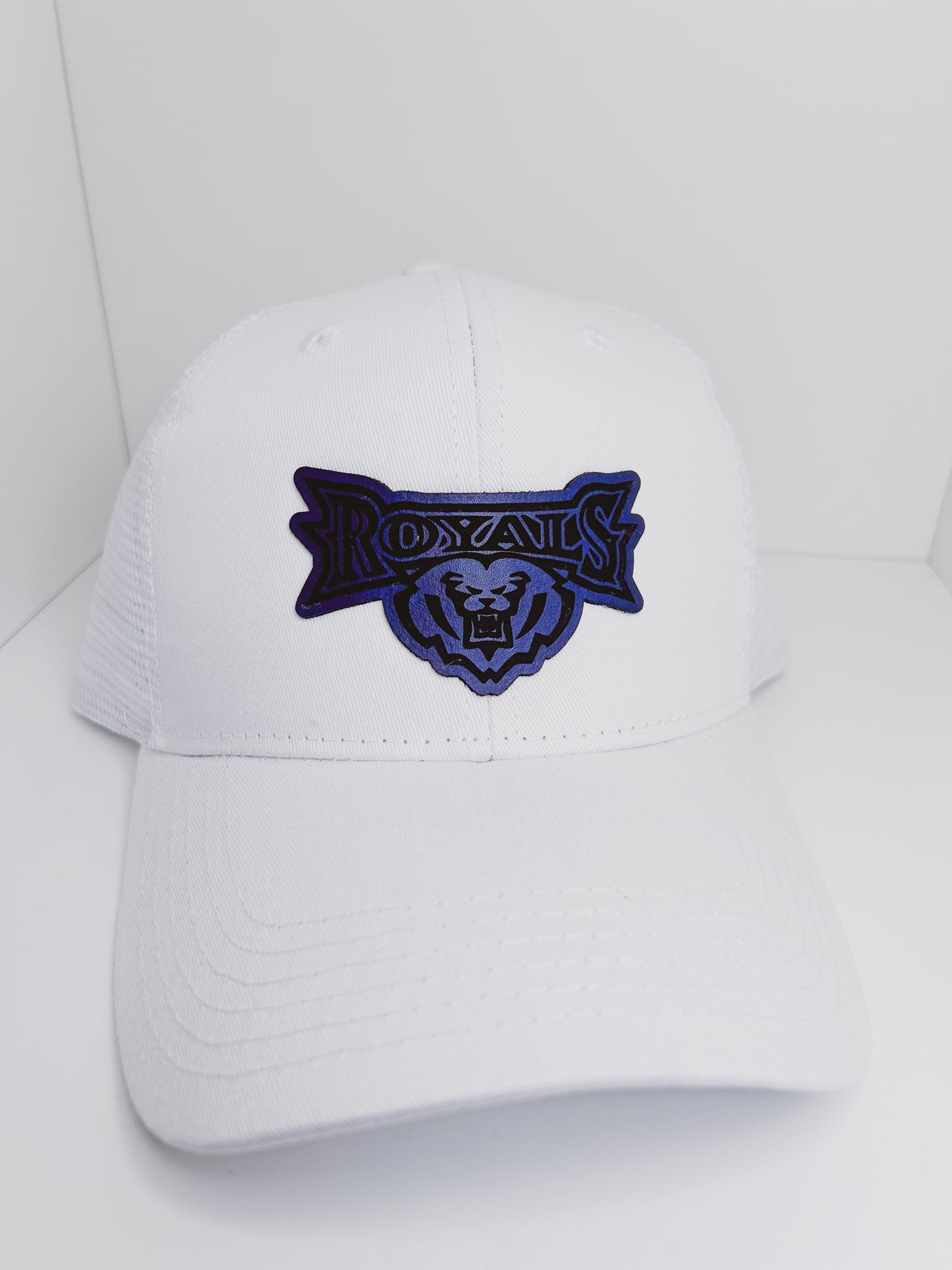 HSE Royals - White Baseball Hat - Royals Patch