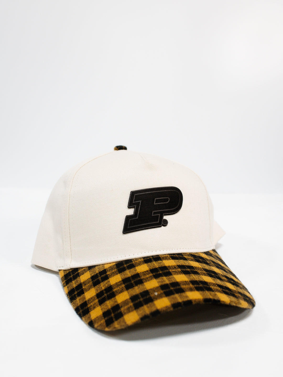 Purdue P Plaid Hat
