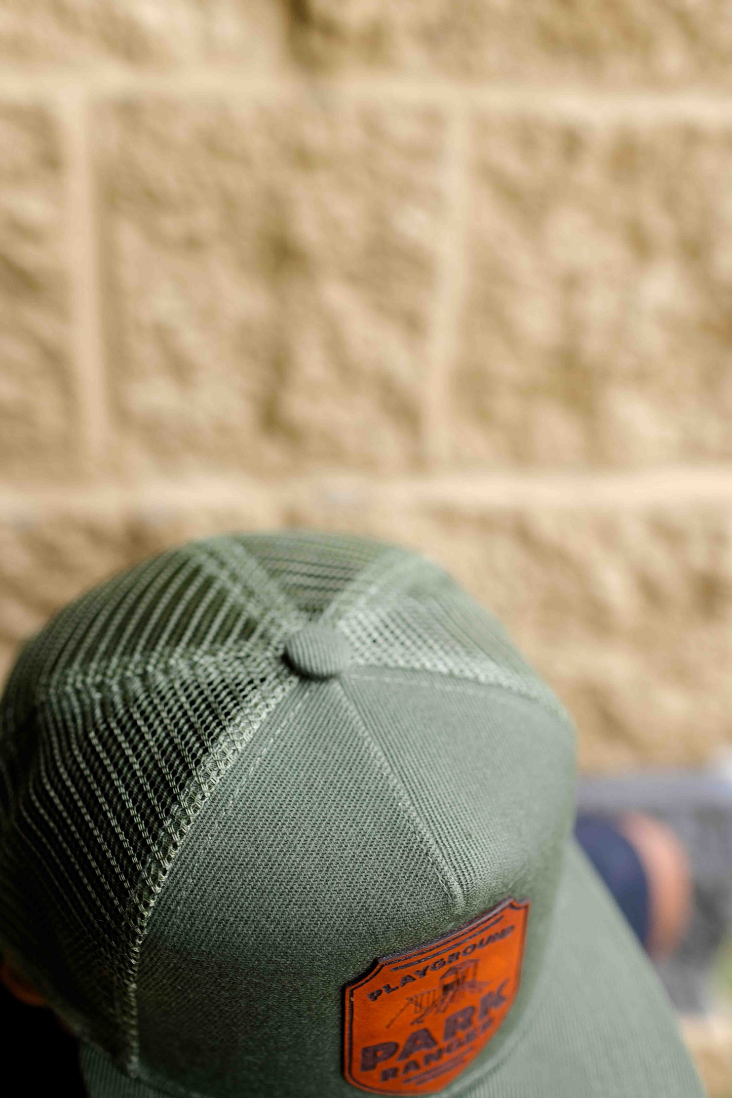 Playground Park Ranger Leather Patch Hat - Kids