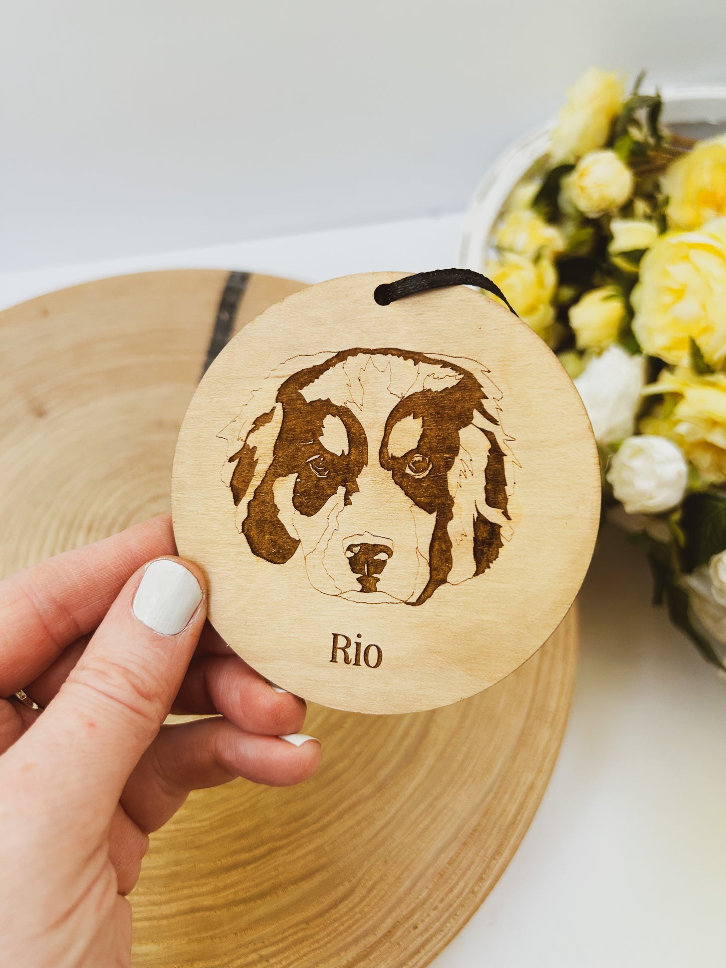 Maple Custom Pet Sketch Ornament