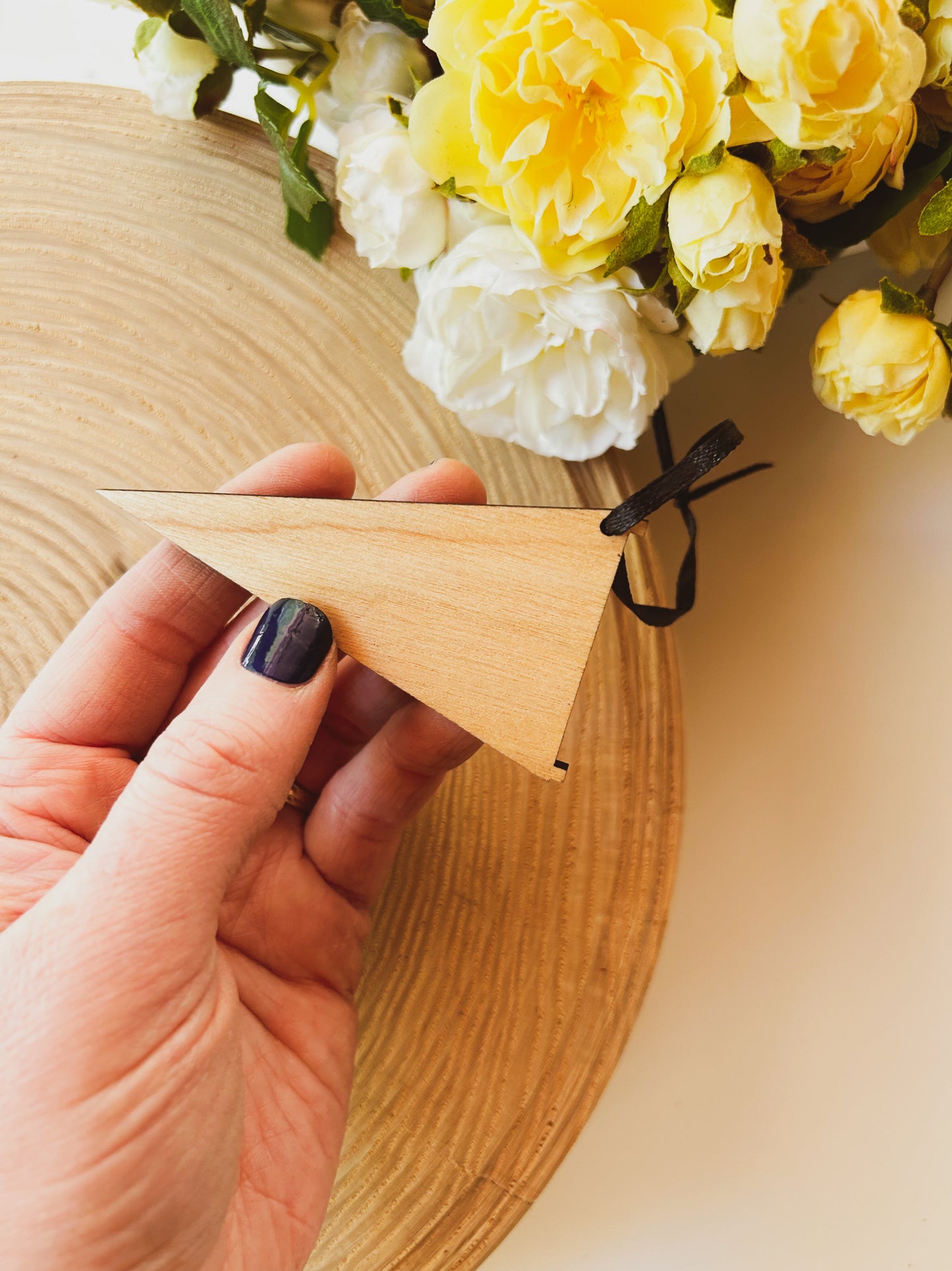 Big Bro Pennant Wooden Gift Tag