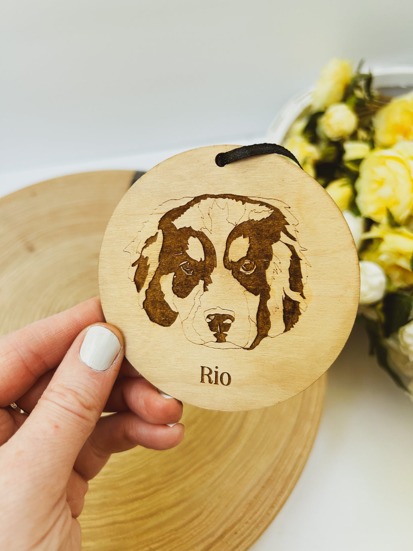 Custom Pet Sketch Ornament