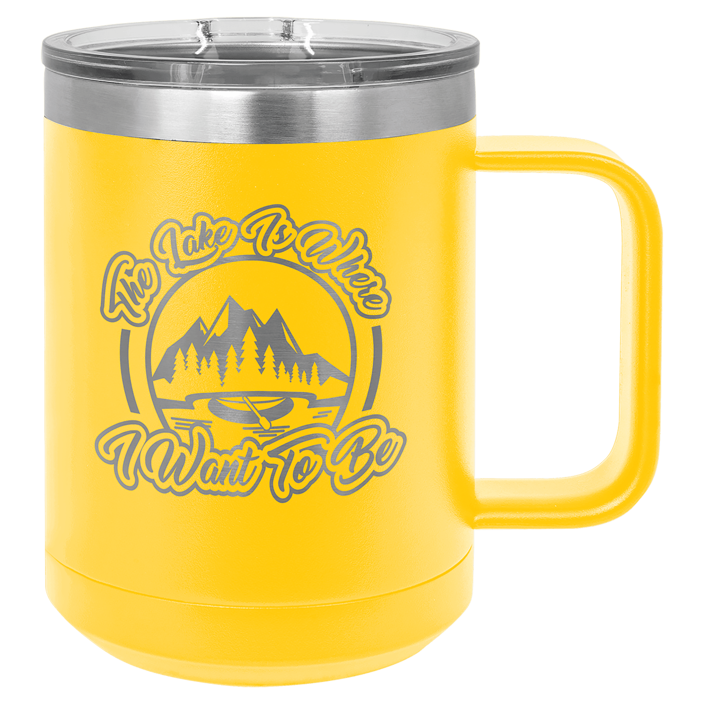 Sunflower Skeleton Engraved Tumbler
