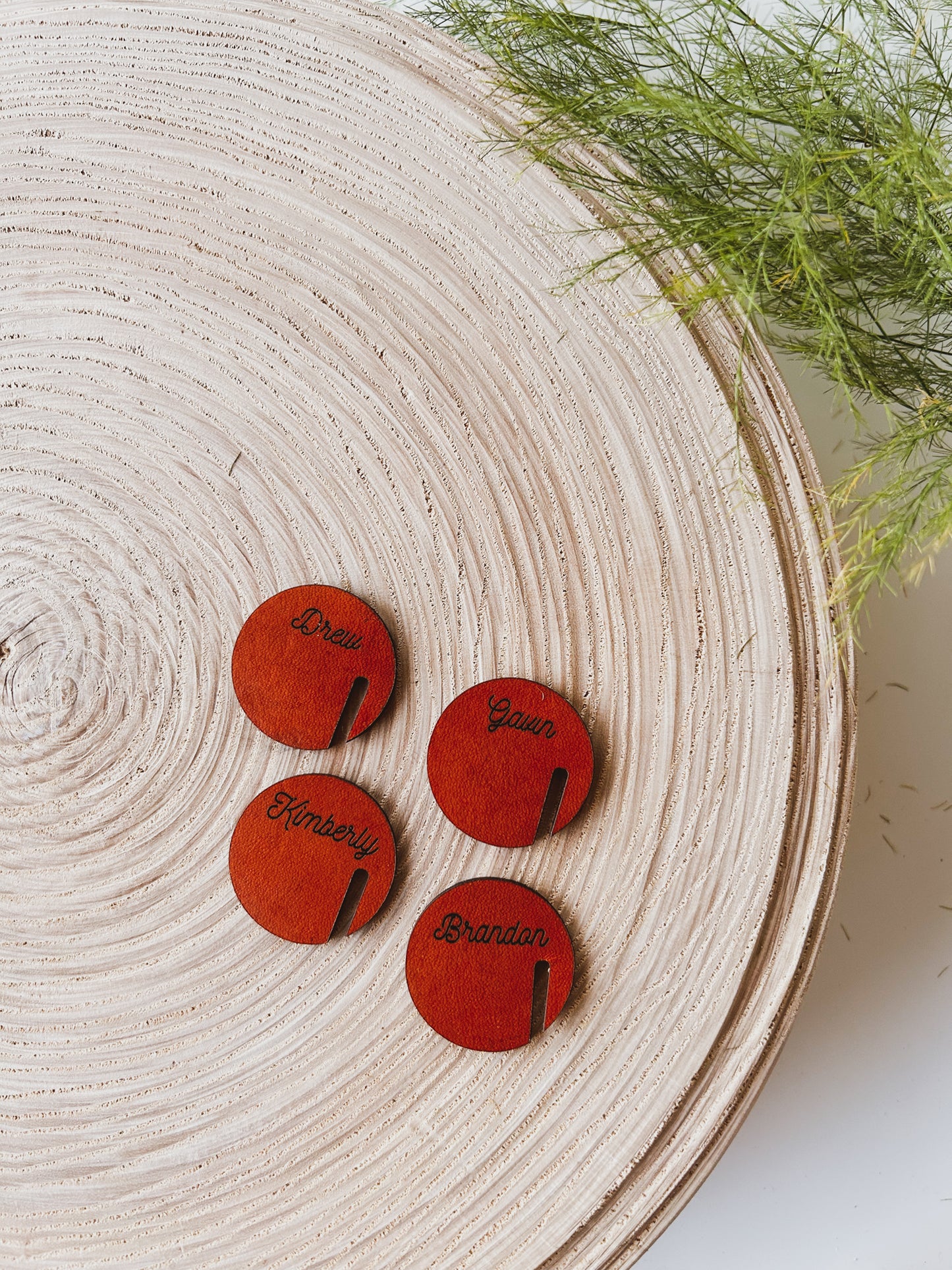 Drink Name Tags, Wine Charm for Stemless Glassware
