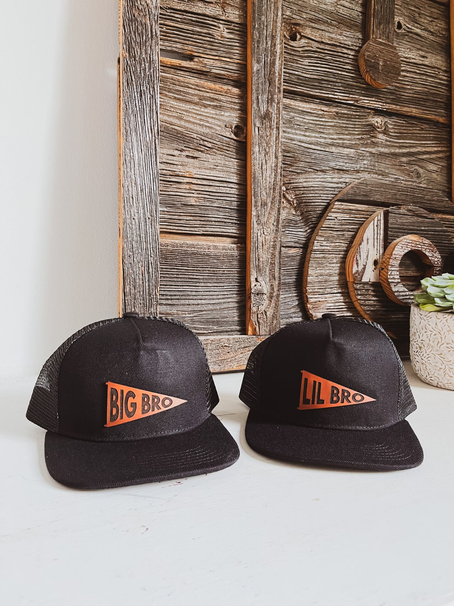 Custom Logo Leather Patch Hat