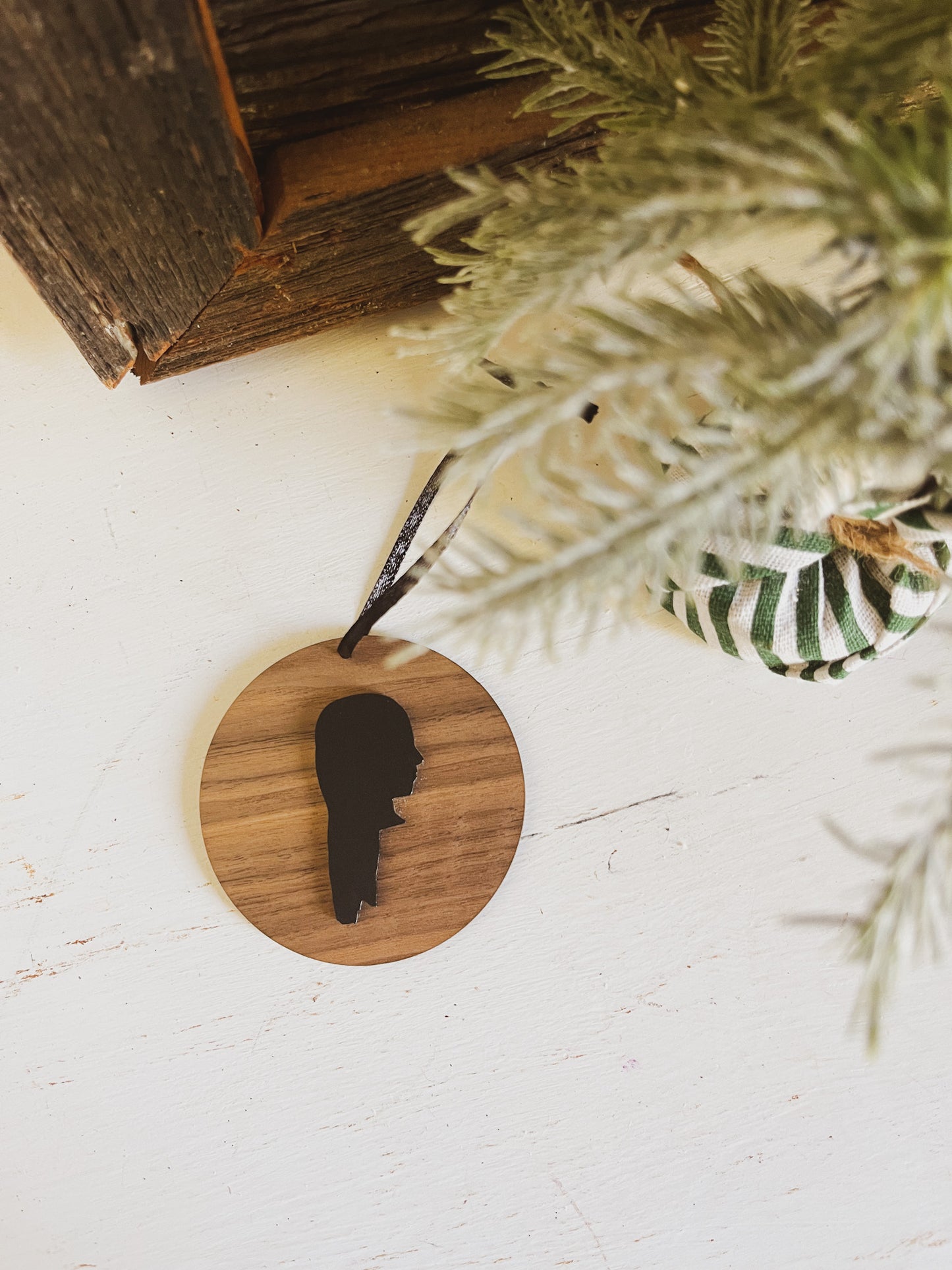 Custom Silhouette Ornament *PREORDER*