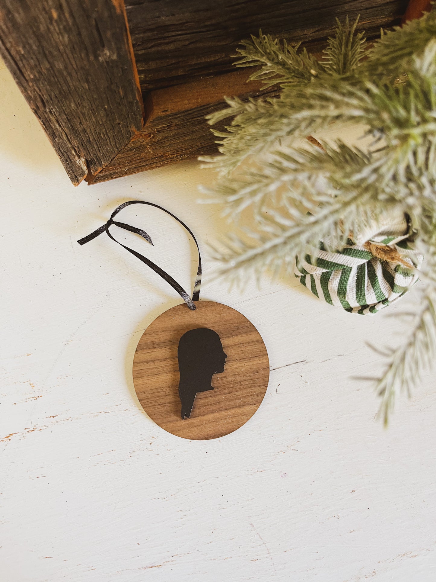 Custom Silhouette Ornament *PREORDER*